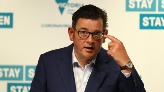 Victorian Premier Daniel Andrews.