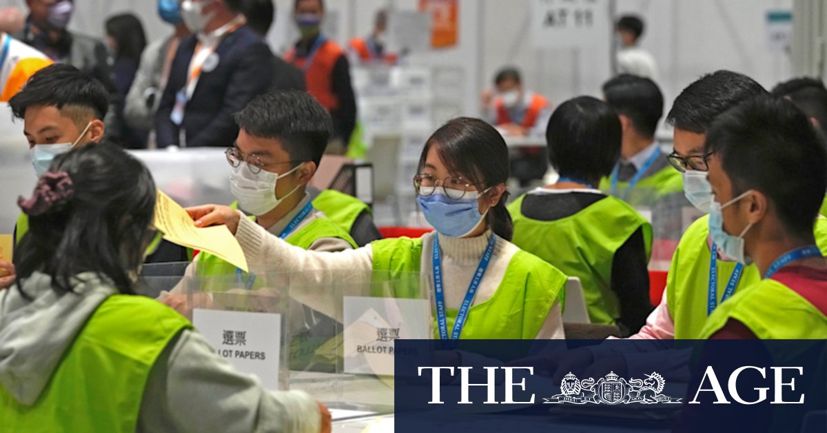 Hong Kong election results:Legislative Assembly vote receives lowest ever turn-out - Vimarsana News