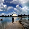 The Pacific island nation of Kiribati had been able to largely avoid the pandemic for two years.