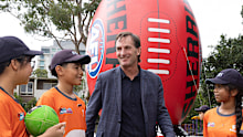 AFL CEO Andrew Dillon in Sydney for Opening Round.