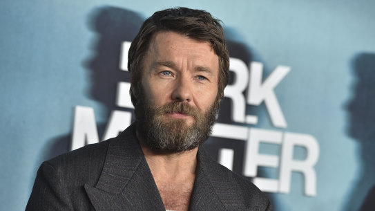 Joel Edgerton, with his Ernest Hemingway beard, at the premiere of Dark Matter in Los Angeles. 
