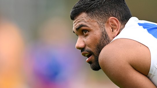 Former North Melbourne footballer Tarryn Thomas.