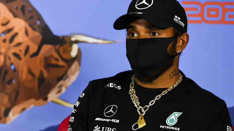 Formula One 2020 Mercedes Driver Lewis Hamilton Makes A Statement As F1 Gets Back On Track