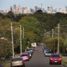 West Ryde and its view across to the city.