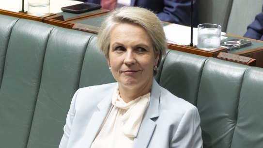 Environment and Water Minister Tanya Plibersek.