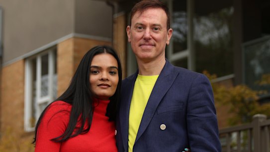 Roger Grinstead and his partner Twinkle Dave.