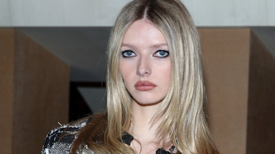 Apple Martin at the Chanel haute couture show in January, 2023.