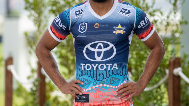 North Queensland’s Indigenous jersey.