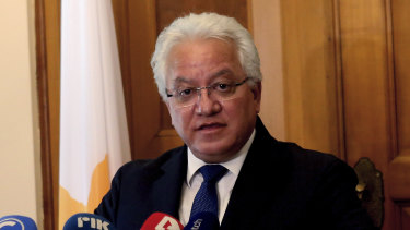 Justice Minister Ioanas Nicolaou announced his resignation.