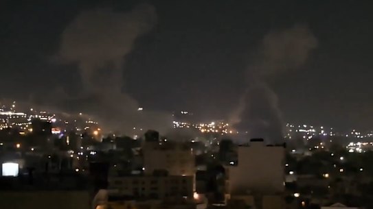 Strikes on Tehran reportedly targeted air-defenses and other military sites throughout the city. 