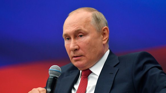 Putin, the Russian leader, said he did not want “militants showing up here under cover of refugees”.