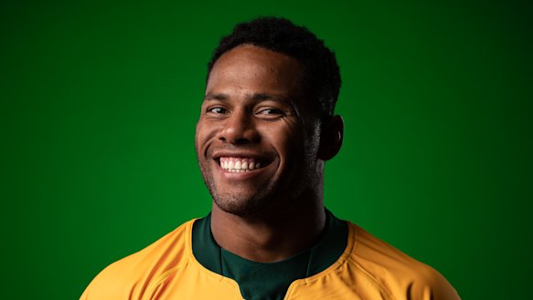 Filipo Daugunu will make his Test debut on Sunday against the All Blacks. 