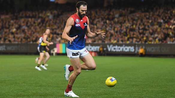 The Victorian campaign has included advertising at the MCG during the Anzac eve game.