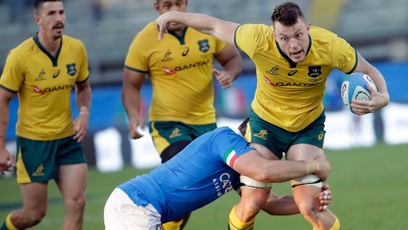 Right stuff: Jack Dempsey finally claims a World Cup start. 