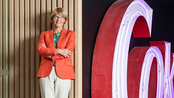 Coca-Cola Amatil boss Alison Watkins.
