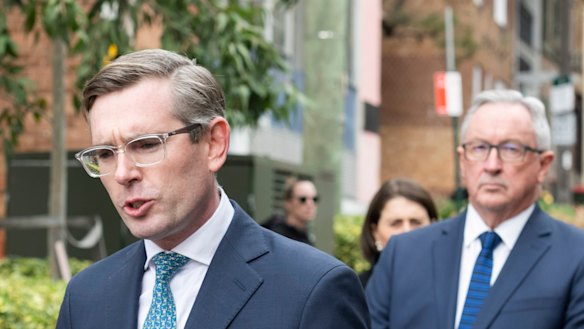 Treasurer Dominic Perrottet says his priority is creating jobs in NSW.