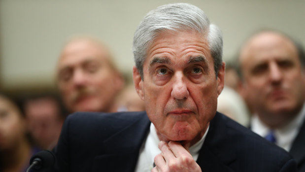 Robert Mueller, former special counsel, appears before a House Judiciary Committee hearing on Wednesday. 