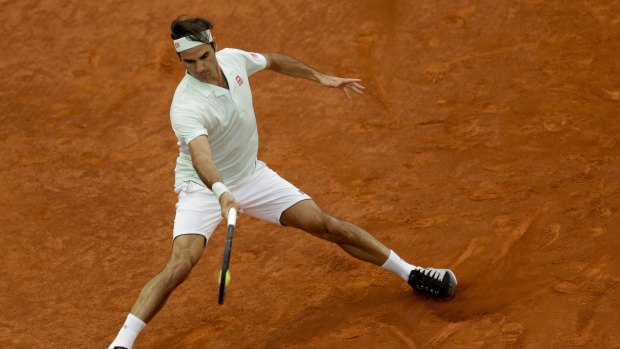 Roland Garros return: Roger Federer.