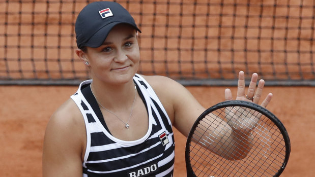 Champion in waiting: Legends of tennis believe Ashleigh Barty has what it takes to win the French Open.