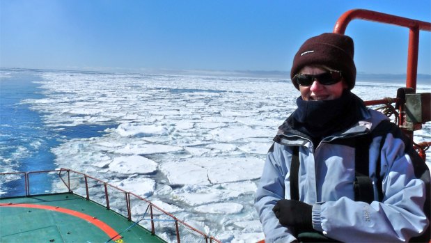 Out in the cold: Author Jesse Blackadder experiences Antarctica first hand.