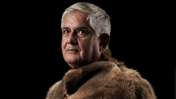 His moment in history ... Ken Wyatt, the Miniser for Indigenous Australians.