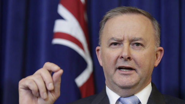 Opposition leader Anthony Albanese.