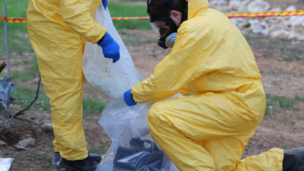 Police dismantle a large-scale clandestine laboratory in Sydney’s south-west. 