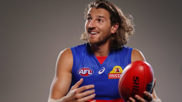Straining at the leash: Bulldogs captain Marcus Bontempelli is keen to atone for the disappointing loss to Collingwood in their one-and-only match this season.