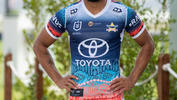 North Queensland’s Indigenous jersey.