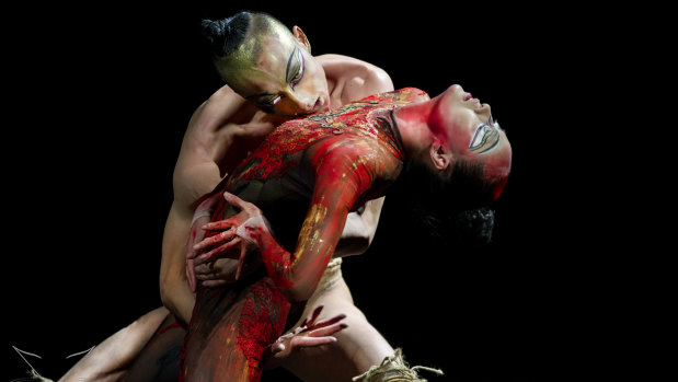 A scene from Chinese choreographer Yang Liping's Rite of Spring.