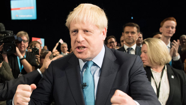 Boris Johnson is desperate to "get Brexit done."