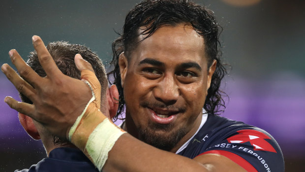 Pone Fa'amausili is grateful to have dedicated coaches at the Rebels who have been investing a lot of time in him.