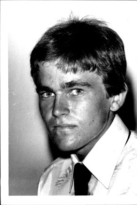 Greg Growden's first headshot as a Herald cadet in 1978.