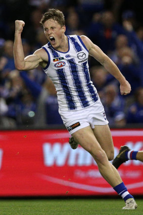 Nick Larkey goals for the Roos.