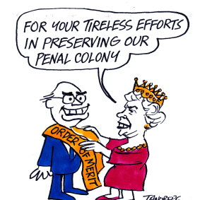 Ron Tandberg cartoon, first published in The Age in 1999.