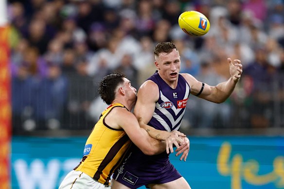 Josh Treacy and his teammates had a horror night against a rampaging Hawks side.