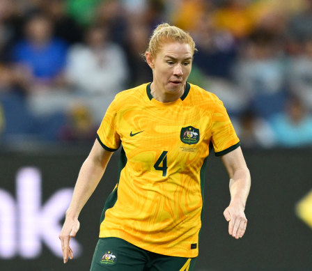 Clare Polkinghorne of Australia.