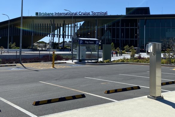 Brisbane International Cruise Terminal.