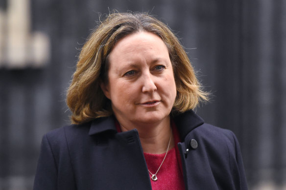 Anne-Marie Trevelyan, minister for International Development.