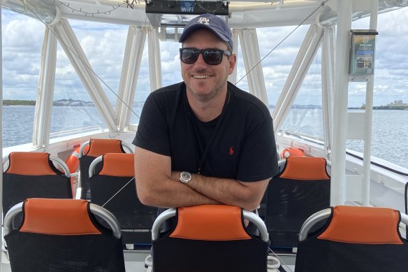 River to Bay operator Simon O’Leary says urgent change is needed to Brisbane’s river tourism.