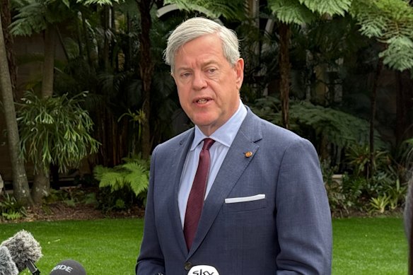 Queensland Health Minister Tim Nicholls.