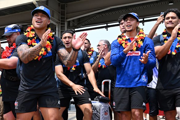 PNG Chiefs recruits and Samoa stars Brian To’o and Jarome Luai.
