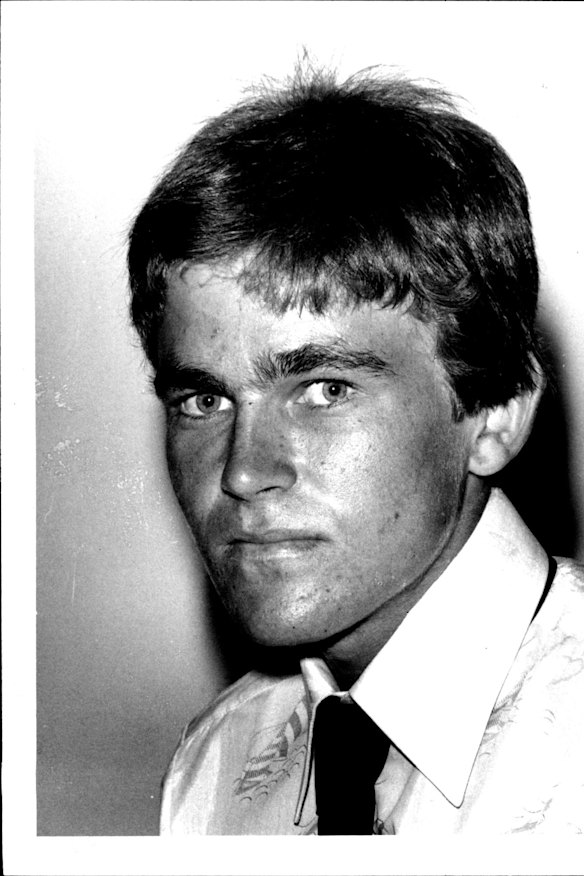 Greg Growden's first headshot as a Herald cadet in 1978.