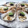 Oysters at The Stunned Mullet in Port Macquarie.