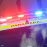 Paramedics were called to the crash in Revesby but said the driver died at the scene.