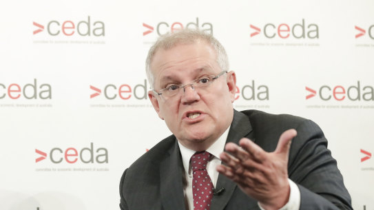Prime Minister Scott Morrison speaking at the CEDA forum on Monday committed to streamline the approval regime which he said was costing industry $300 million a year in delays.