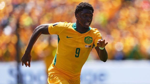 Toure shows his speed against the USA