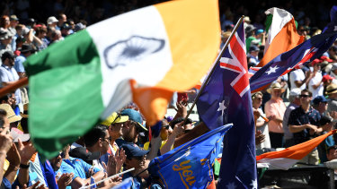 Australia’s growing Indian community turns out en masse for the 2018 Boxing Day Test.