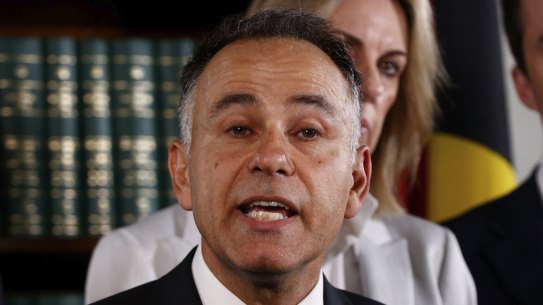 John Pesutto fronts the media on Monday.