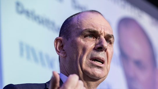 Banks' ability to pass on rate cuts gets "more and more challenged" in a low-rate world, Wayne Byres said.